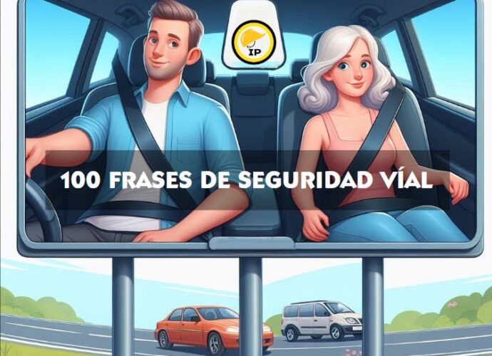 100 frases de seguridad vial