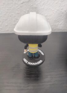 Funko personalizado parte trasera