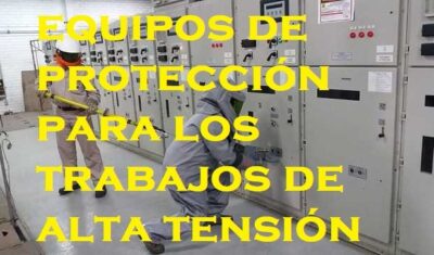 equipos de protección para los trabajos de alta tensión