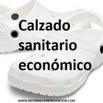 Calzado sanitario económico