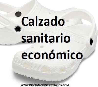 Calzado sanitario económico