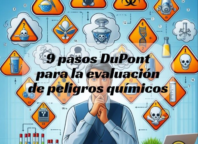 9 pasos DuPont para la evaluación de peligros químicos