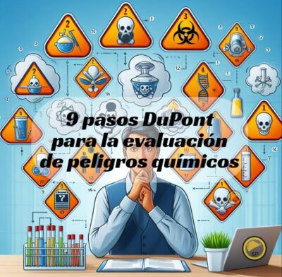 9 pasos DuPont para la evaluación de peligros químicos