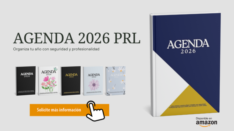 comprar agenda 2026 prevención de riesgos laborales, seguridad y salud laboral 2026