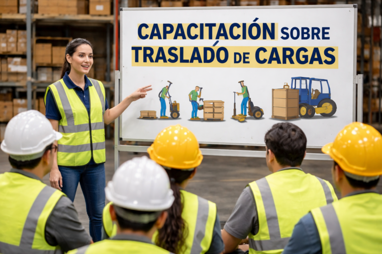 Capacitacion sobre traslado de cargas