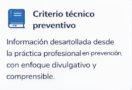 Criterio técnico preventivo