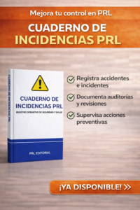 Cuaderno de incidencias PRL