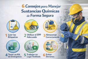 6 Consejos para Manejar Sustancias Químicas de Forma Segura