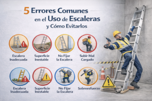 5 Errores Comunes en el Uso de Escaleras y Cómo Evitarlos