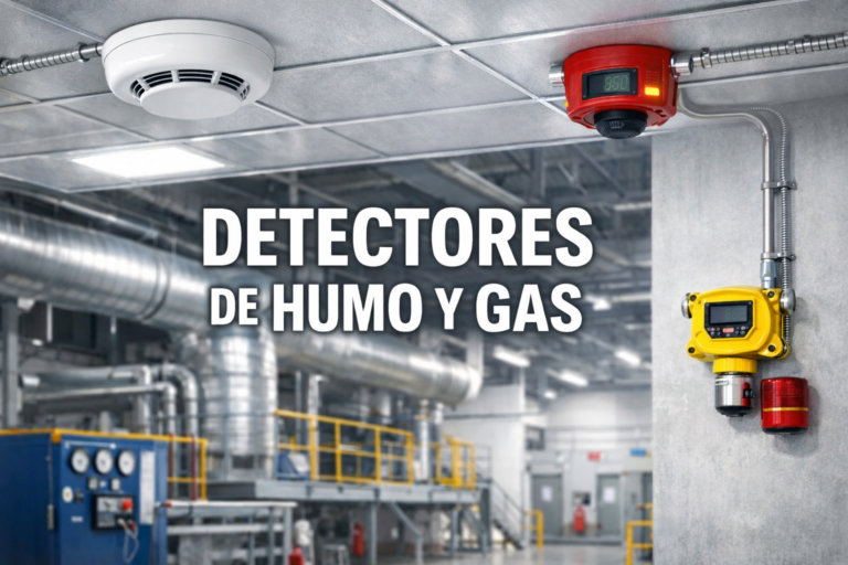 Detectores de humo y gas