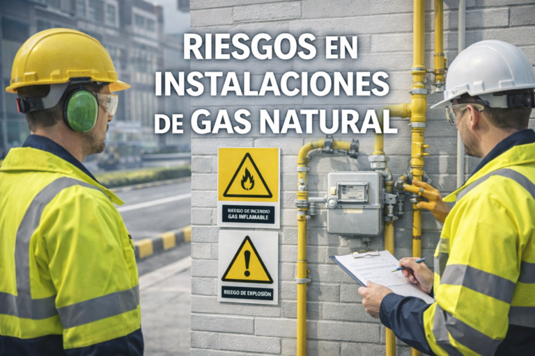 Riesgos en instalaciones de gas natural