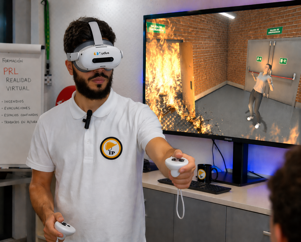 Entrenamientos PRL realistas con realidad virtual