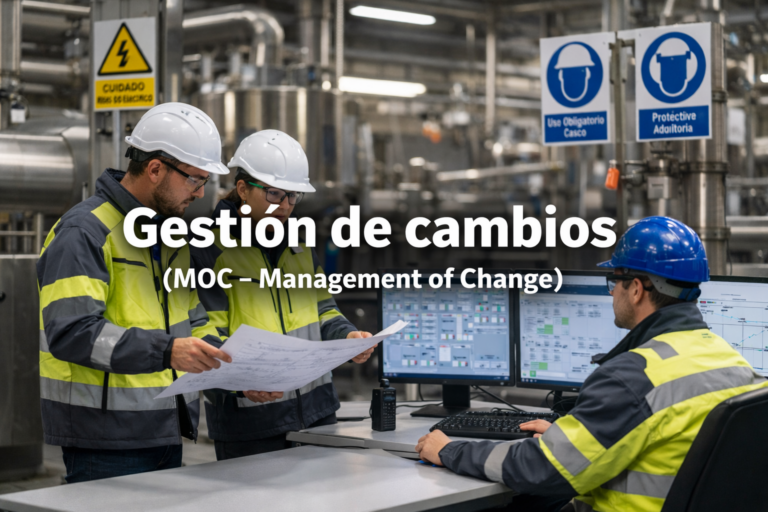 La Gestión de Cambios (MOC - Management of Change) es un proceso sistemático para evaluar, aprobar e implementar modificaciones en instalaciones, equipos, procedimientos o personal, minimizando riesgos de seguridad, salud y medio ambiente, y asegurando que se hagan de forma segura y eficiente antes de su ejecución, siendo crucial para evitar accidentes y garantizar la continuidad operativa. Abarca desde cambios de software y hardware hasta alteraciones en la infraestructura y personal, requiriendo un análisis exhaustivo de impactos y la capacitación de los empleados para una transición controlada.
