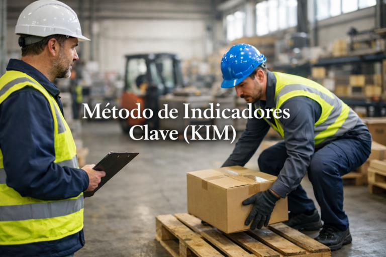 Guía técnica completa del Método de Indicadores Clave (KIM – Key Indicator Method) para evaluar riesgos ergonómicos, cumplir normativa y aplicar medidas preventivas eficaces.