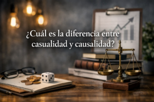 ¿Cuál es la diferencia entre casualidad y causalidad?
