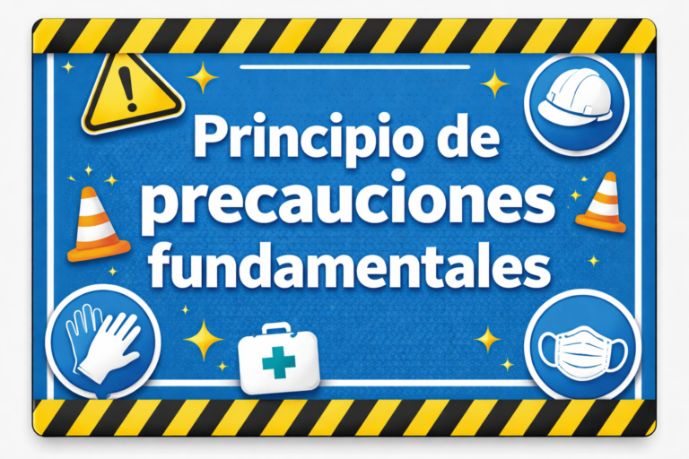 Principio de precauciones fundamentales