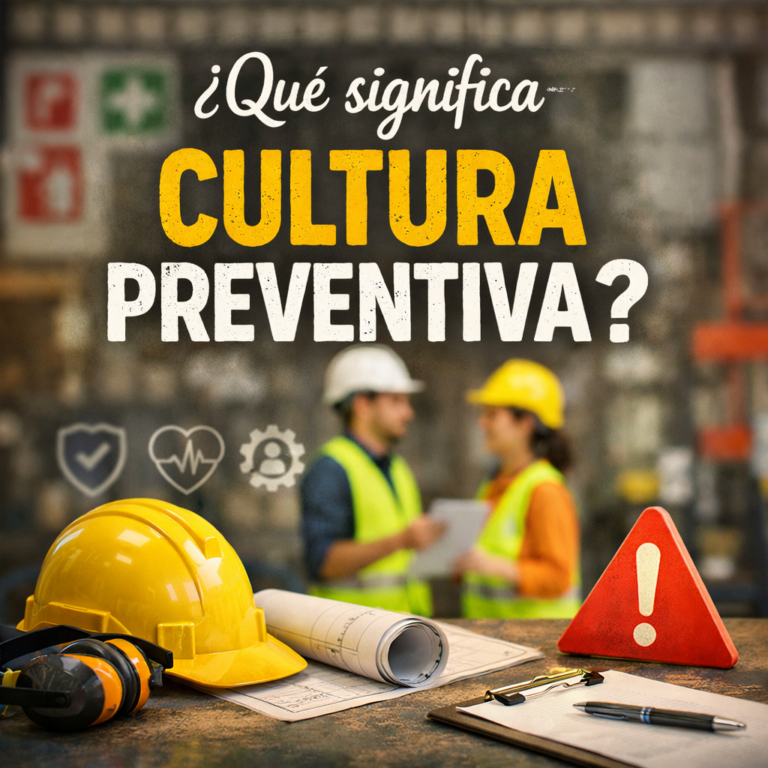 ¿Qué significa cultura preventiva?