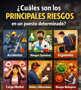 ¿Cuáles son los principales riesgos en un puesto determinado?