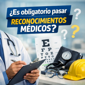 ¿Es obligatorio pasar reconocimientos médicos?
