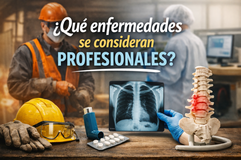 ¿Qué enfermedades se consideran profesionales?