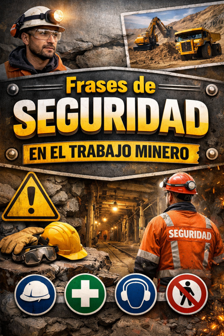 Frases de seguridad en el trabajo minero