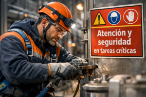 Atención y seguridad en tareas críticas