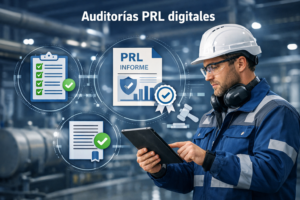 Auditorías PRL digitales en empresas con herramientas tecnológicas