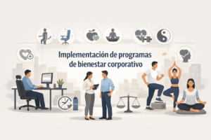 Implementación de programas de bienestar corporativo