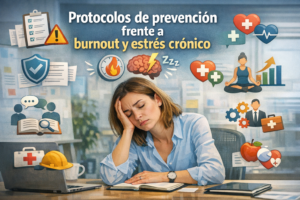 Protocolos de prevención frente a burnout y estrés crónico en el trabajo