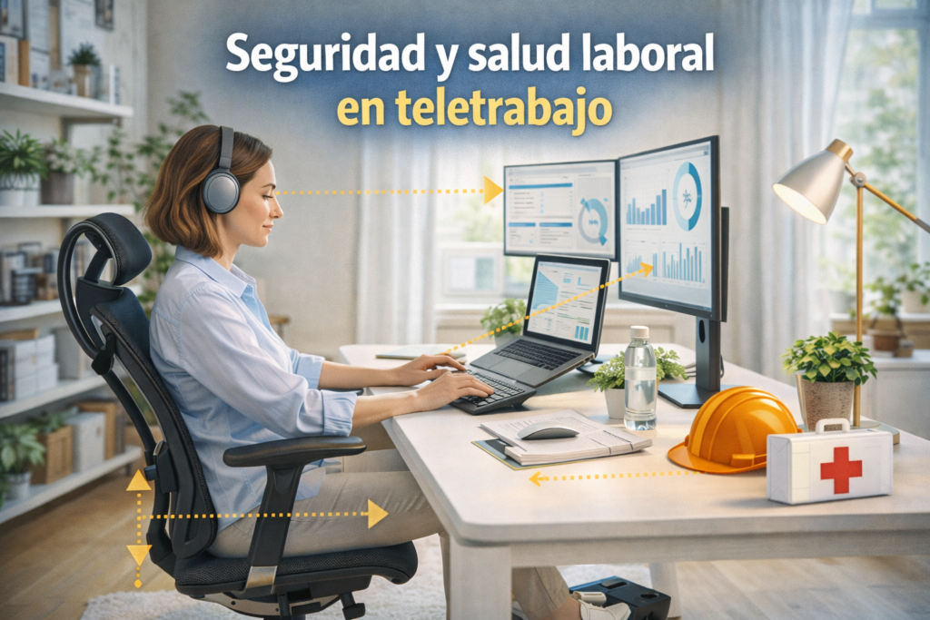 Seguridad y salud laboral en teletrabajo