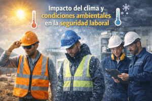 Impacto del clima y condiciones ambientales en la seguridad laboral