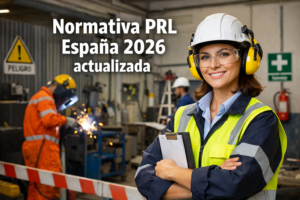 Normativa PRL España 2026 actualizada