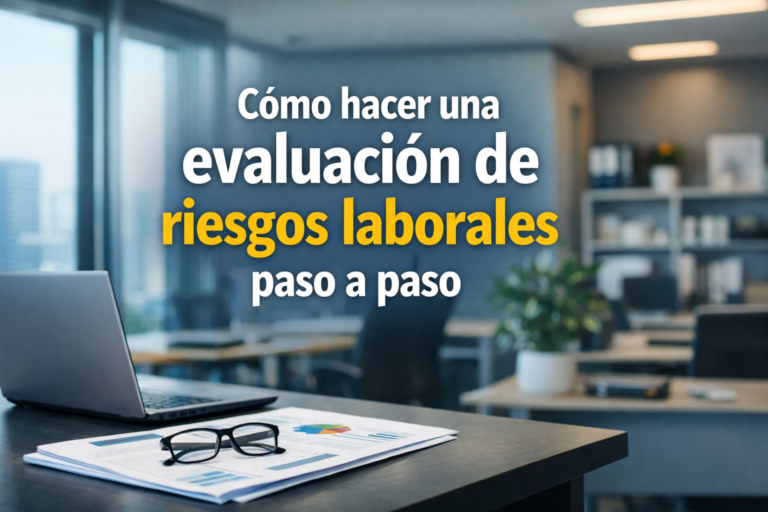 Cómo hacer una evaluación de riesgos laborales paso a paso
