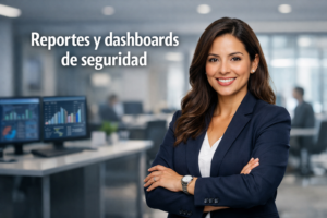 Reportes y dashboards de seguridad