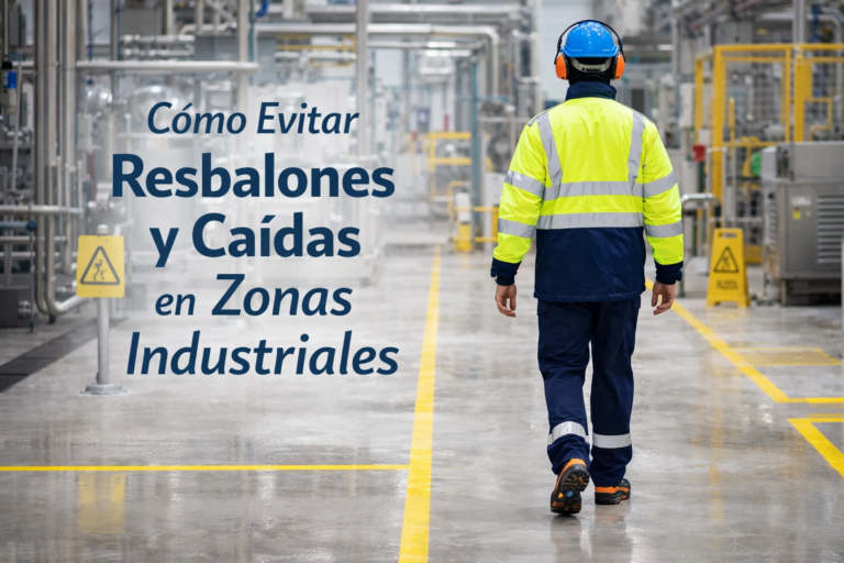 Cómo Evitar Resbalones y Caídas en Zonas Industriales