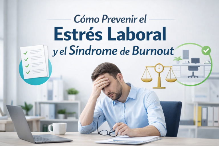 Cómo prevenir el estrés laboral y el síndrome de burnout en el trabajo