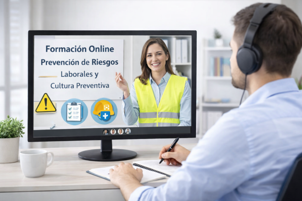 Training virtual para prevención de riesgos laborales y cultura preventiva​