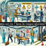 ¿Cuáles son los 7 tipos de riesgos laborales?