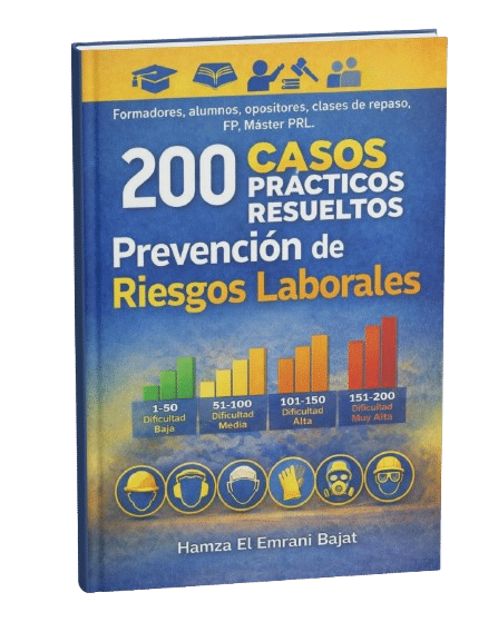 200 CASOS PRACTICOS RESUELTOS DE PEBENCIÓN DE RIESGOS LABORALES (PRL)