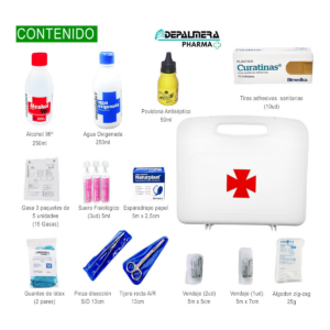 Botiquín de Primeros Auxilios DEPALMERA Pharma