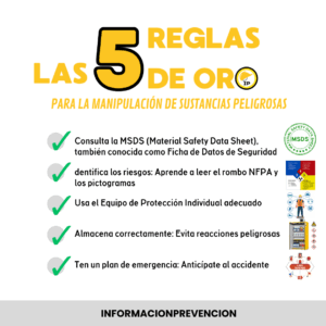 Las 5 Reglas de Oro para la Manipulación Segura de Sustancias Peligrosas