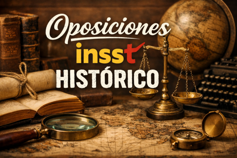 Oposiciones insst histórico