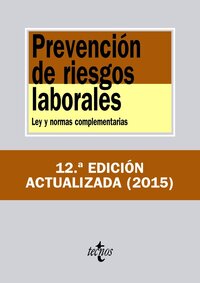 Comprar libro Prevención de riesgos laborales: Ley y normas complementarias