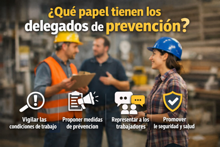 Seleccionar ¿Qué papel tienen los delegados de prevención? ¿Qué papel tienen los delegados de prevención?