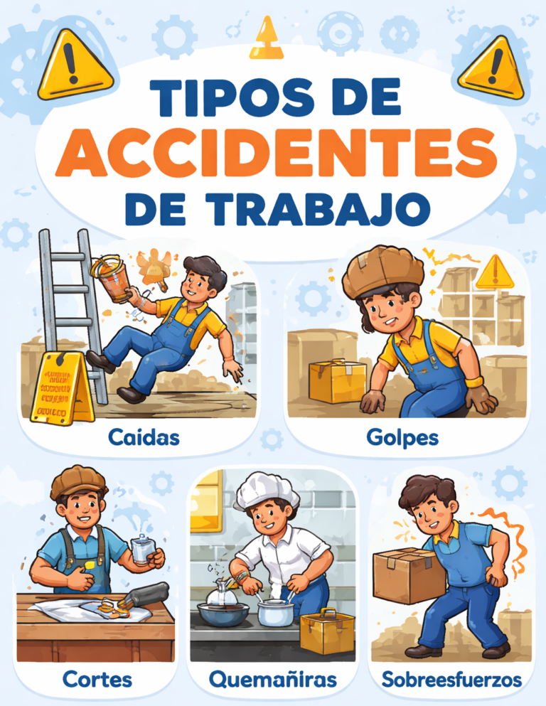 Tipos de accidentes de trabajo