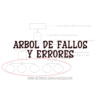 árbol de fallos y errores