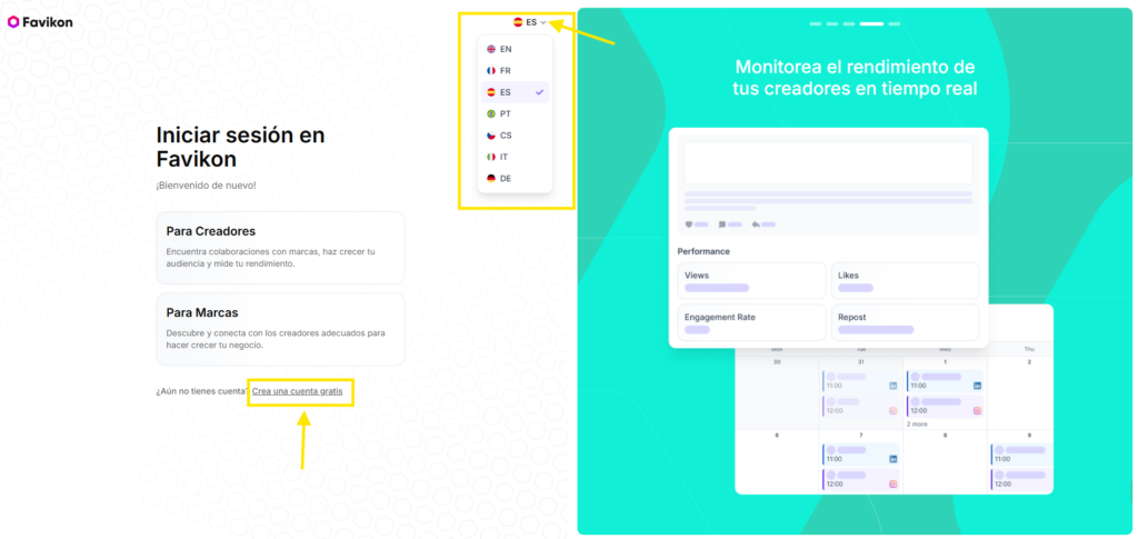 Guía completa de Favikon ¿cómo registrarse?