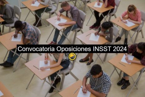 Convocatoria Oposiciones INSST 2024