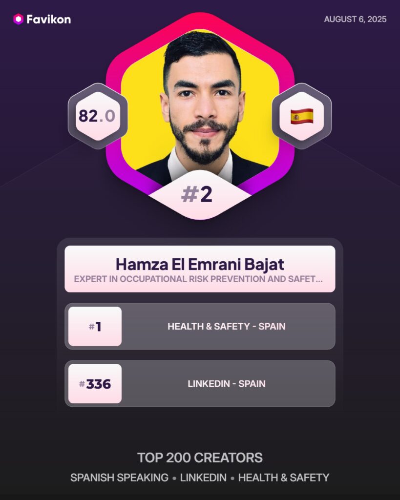 Top 1 influencer en España : Hamza El Emrani Bajat