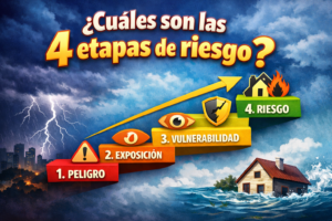 ¿Cuáles son las 4 etapas de riesgo?